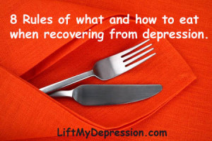 Food and depression: 8 rules